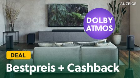 Über 300€ günstiger als bei Amazon: Diese High-End Soundbar mit Dolby Atmos gibt’s zum absoluten Tiefstpreis