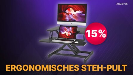Macht euren Schreibtisch höhenverstellbar für unter 100€! Ergonomisches Stehpult im Amazon Angebot