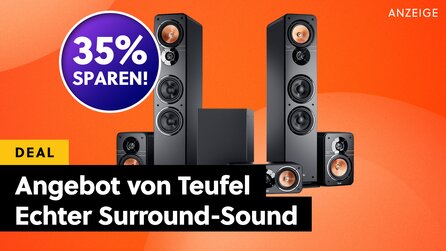 Heimkino-Klang aus Deutschland: Bester Teufel 5.1 Surround-Sound ist jetzt günstiger als am Black Friday!