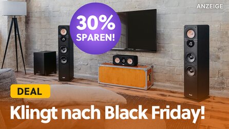 Teufel Black-Friday-Angebote für euer Heimkino: Echter 5.1 Surround-Sound mit Atmos-Option zum Hammer-Preis!