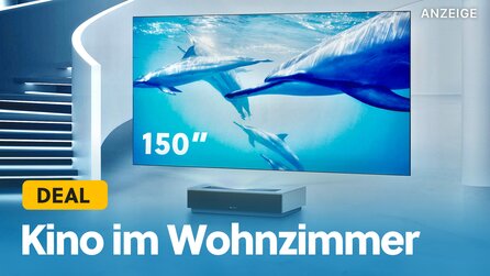 Dieser 4K Laser-TV bringt echte Heimkino-Atmosphäre mit HDR + 150 Zoll ins Wohnzimmer und im Angebot spart ihr auch noch Geld