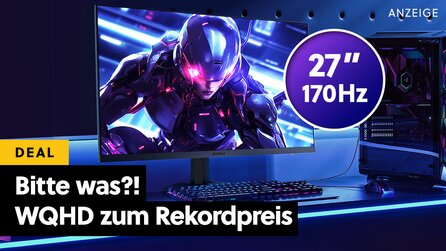 Perfekte Preis-Leistung! Dieser WQHD Gaming-Monitor mit 27 Zoll und satten 170Hz kostet viel weniger als die Konkurrenz