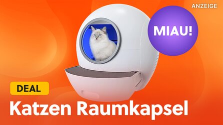 Intergalaktisch gut: Dieses automatische, selbstreinigende Katzenklo ist im Amazon Angebot - Spart Geld, Arbeit und Gerüche