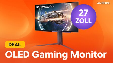 OLED ist nicht nur bei TVs genial: Checkt diesen 27 Zoll WQHD LG OLED Gaming Monitor mit 240Hz + HDMI 2.1 im Angebot aus