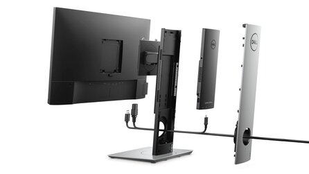 Dell Optiplex 7070 Ultra - Modularer Komplett-PC im TFT-Standfuß