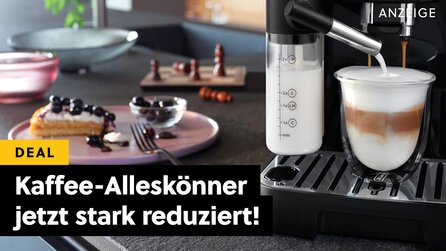 Über 50.000 zufriedene Amazon-Kunden: Dieser Kaffeevollautomaten-Hit von DeLonghi mit LatteCrema-Milchsystem ist jetzt supergünstig