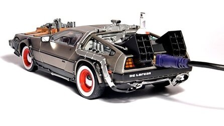DeLorean als USB-Festplatte - Produktbilder