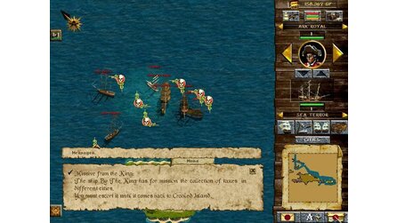 Der Korsar - Screenshots zum Pirates!-Klon