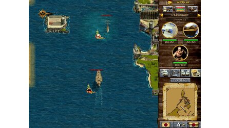 Der Korsar - Screenshots zum Pirates!-Klon