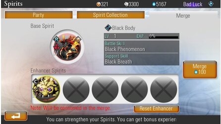 Destiny of Spirits - Screenshots
