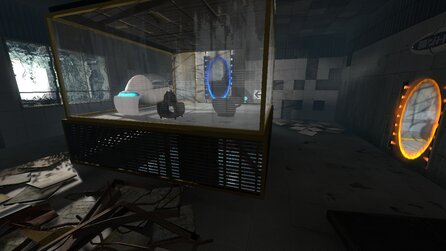 Destroyed Aperture - Screenshots zur Portal-2-Mod
