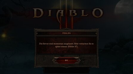 Diablo 3 - Überraschung: Die Server sind überlastet