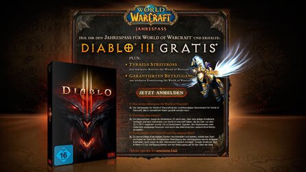 Diablo 3 - Kostenlos zum WoW-Jahres-Abo + Collectors Editon