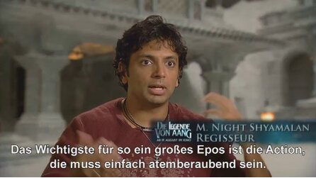 Die Legende von Aang - Exklusive Featurette zu den Stunts im Film
