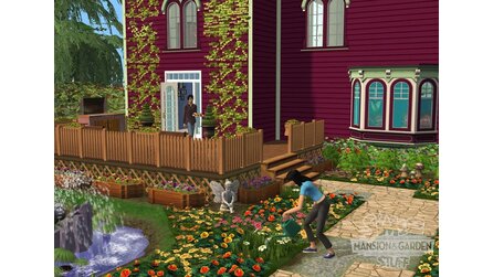 Die Sims 2: Villen- und Garten-Accessoires - Screenshots