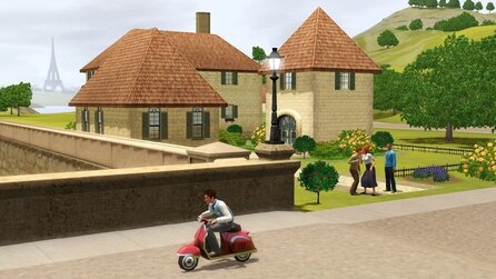 Die Sims 3: Reiseabenteuer - Screenshots aus Paris