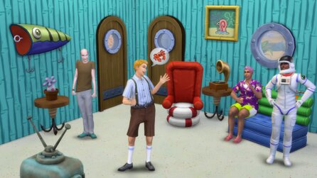 Die Sims 4: Alle Spongebob-Sets - Offizielle Screenshots von EA