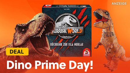 Da fängt sogar der T-Rex an zu klatschen: Zum Jurassic Park Jubiläum startet Amazon eine ganz besondere Aktion