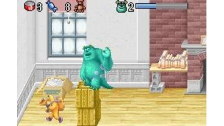DisneyPixars Monsters Inc. Game Boy Advance