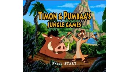 Disneys Timon + Pumbaas Jungle Games SNES