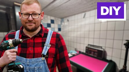 Ich habe für unter 300 Euro meinen Grusel-Keller in ein Videostudio verwandelt