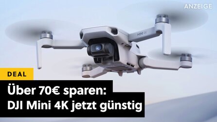 DJI Mini 4K Drohne extrem günstig – 4K Kamera, unter 250g, kein Führerschein nötig!