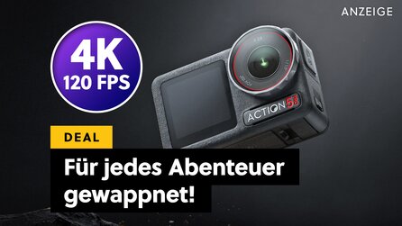 »DJI« - diese drei Buchstaben lehren GoPro das Fürchten – eine der besten 4K-Action Cams ist gerade noch günstiger geworden!