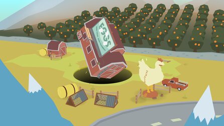 Hohle Idee? - In Donut County + Hole.io spielt ihr ein Loch