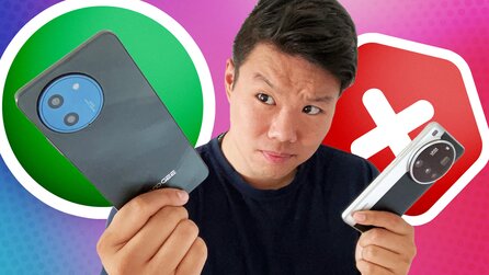 Ich habe zwei Wochen lang mein High-End-Handy gegen ein Einsteigergerät getauscht und bei einem wichtigen Feature gewinnt das günstige Smartphone sogar
