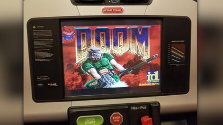 Laufbänder, Schwangerschaftstests + Minecraft: Kein System ist vor »DOOM« sicher