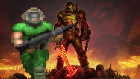 Doom lässt sich (natürlich) auch in Doom Eternal spielen