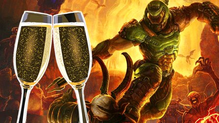 Doom Eternal im Test: Ein Shooter wie Champagner