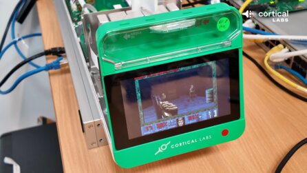 Wissenschaftler haben 200.000 menschliche Neuronen mit einem Chip verbunden. Und sie haben sie Doom spielen lassen.