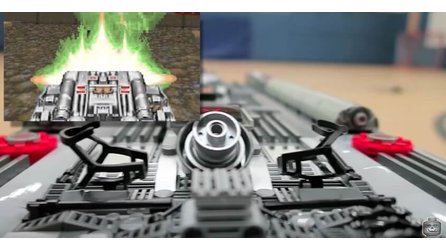 Doom - BFG aus 9 Kg Lego-Steinen nachgebaut