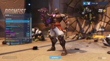 Overwatch - Alle Skins von Doomfist