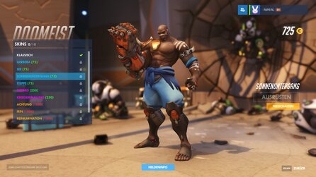 Overwatch - Alle Skins von Doomfist