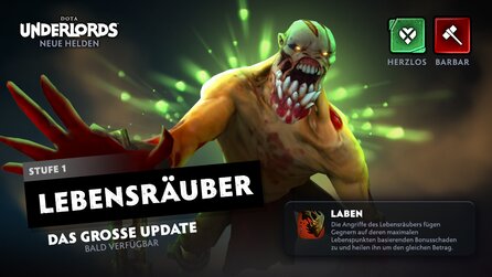 Dota Underlords - Neue Helden und Allianzen von Season 1