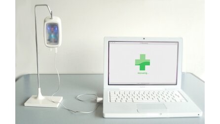 Kurioses: Der PC am Tropf - „Dr. Hard Drive Bag“