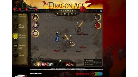 Browserspiel-Special: Dragon Age - Journeys - Kostenloses Onlinespiel im Detail