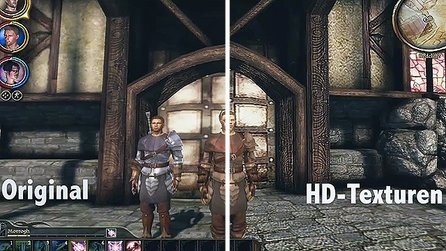 Dragon Age: Origins - Grafik-Vergleich: HD-Texturen gegen das Original