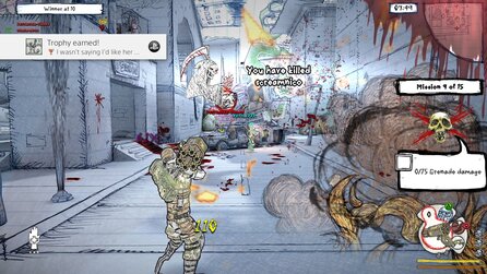 Drawn to Death - Screenshots des abgedrehten Action-Shooters
