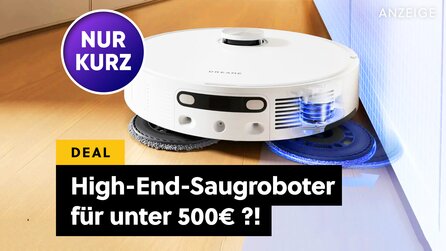 Top Dreame-Saugroboter mit Wischfunktion übertrieben günstig: Vor einem Jahr war das fast High End, jetzt ist es ein Schnäppchen!