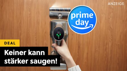 Stärker als der Dyson V15 und kostet weniger als die Hälfte: Beim Prime Day gibt es den Dreame R20 Akkusauger zum Tiefpreis!