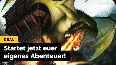 Vier Helden, ein Drache, null Ahnung – die coole Einsteigerbox von Das Schwarze Auge erklärt euch das Pen-+-Paper spielerisch einfach!