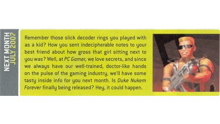 Duke Nukem Forever - Magazin plant Preview mit neuen Infos