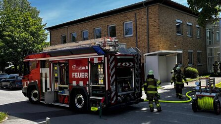 Bayerns einzige E-Feuerwehr: Nach einem Jahr fällt das Fazit für elektrische Löschfahrzeuge klar aus