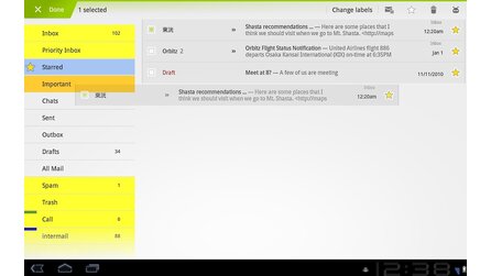 Android 3.0 Honeycomb - Screenshots