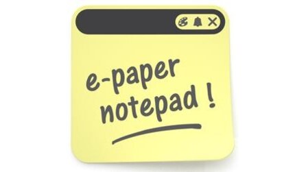 Kurioses - e-Note, der e-Paper-Notizzettel