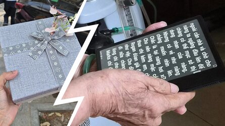 Weil seine 95-jährige Oma nicht mehr gut sieht, musste sie Lesen als Hobby aufgeben – ihr Enkel machte daraufhin das beste Geschenk