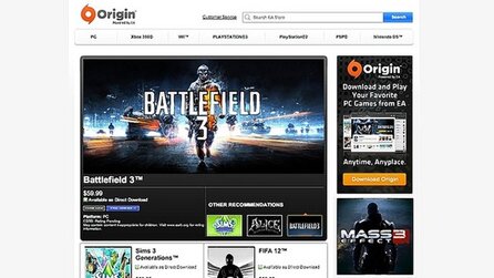 EA Origin - Neue Online-Plattform als Konkurrenz zu Steam, exklusiv mit SWTOR